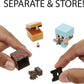 Minecraft Mob Head Minis Spider Slayer Steve Pack with 2 Action Figures & Accessories, Incudes Authentic Pixelated Video-Game Characters Steve
