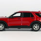 Motormax 2022 Ford Explorer Rapid Red 1/43 Small Size 4.5 inch Diecast Model 79703