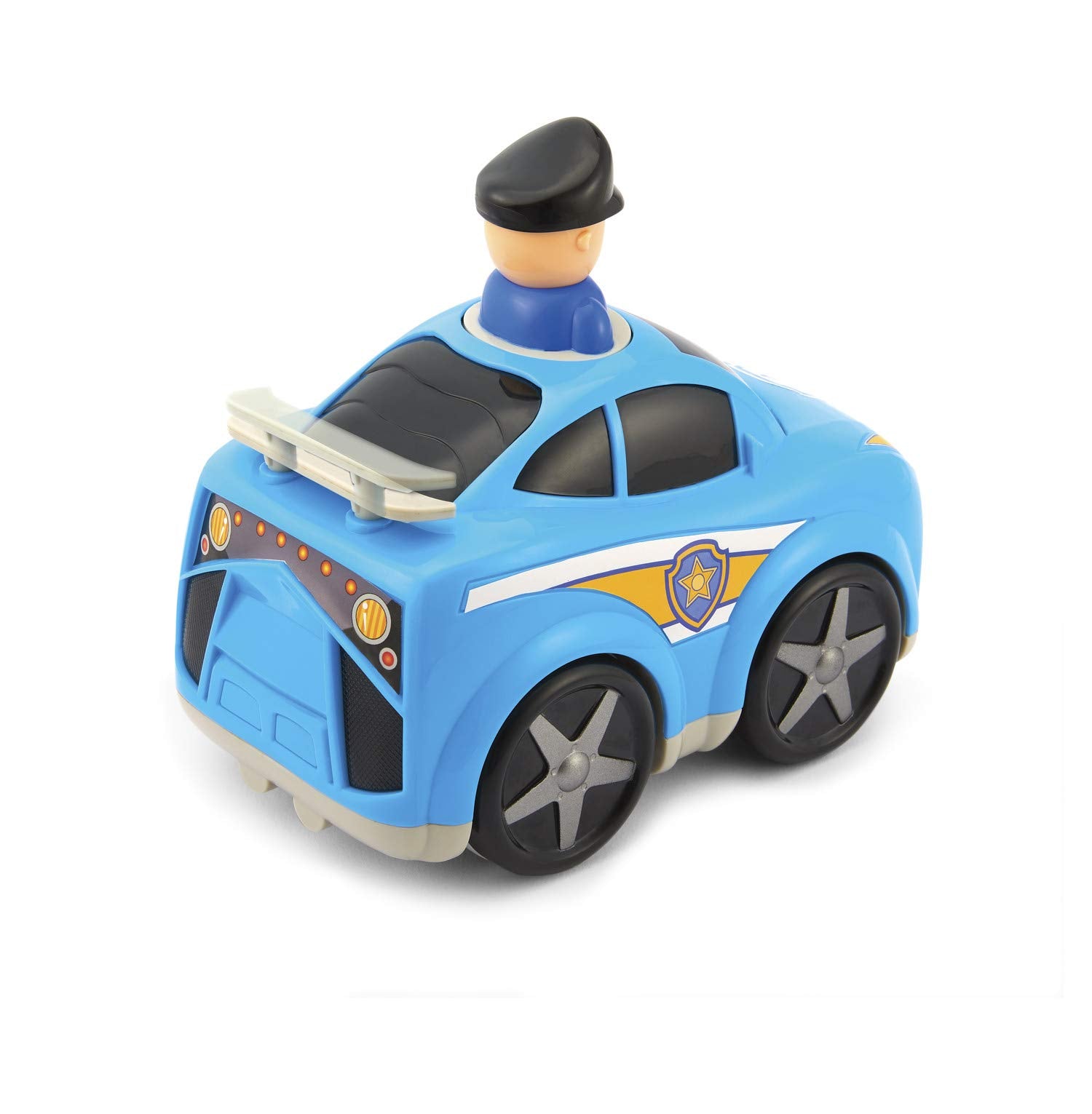 Kidoozie Press ‘n Zoom Police Car - Developmental Activity Toy for Toddlers Ages 12 Months and Older - Great for Fine Motor Skills and Visual
