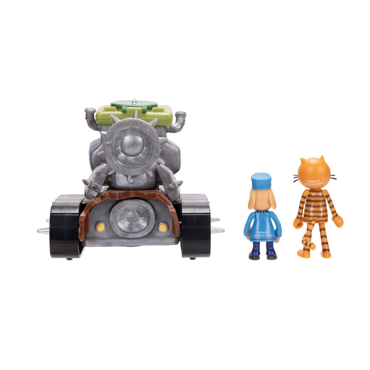 JAKKS Dog Man Squirrel Tank Shooter Vehicle Playset with Petey and Dog Man Action Figures