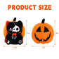 yohica Halloween Pumpkin Plush Toy, Reversible Vampire Bear Stuffed Animals,Pumpkin Plushies for Kids and Party Decoration