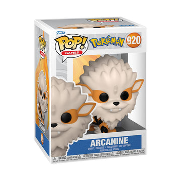 Funko Pop Games: Pokemon - Arcanine - Collectable Vinyl Figure - Gift Idea - Official Merchandise - Toys for Kids & Adults - Video Games Fans - Model
