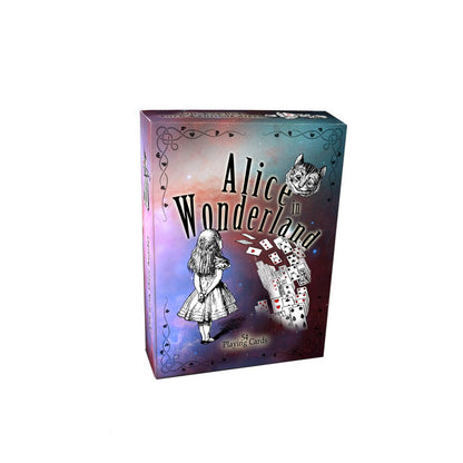 Rodaruus Alice in Wonderland Playing Cards, Full 54 Poker-Size Card Deck (Galaxy)
