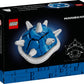 LEGO Super Mario Kart Spiny Shell 40787, Blue and White Collectible Display Model, 234 Pieces Building Set, 18+ Years, Gaming Fan Decor