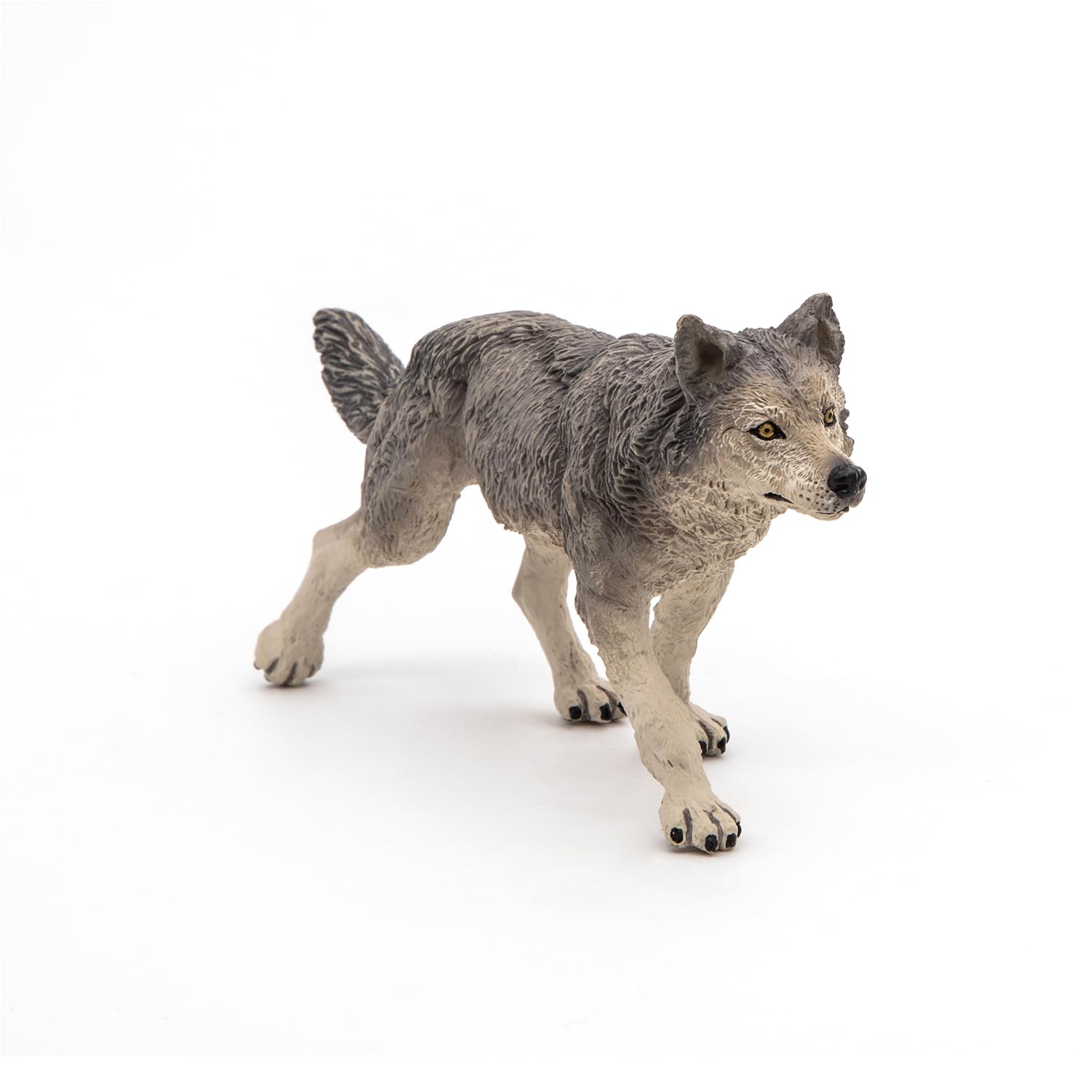 Papo - Realistic Grey She-Wolf Figure Toy for Kids - Ages 3+ - Wild Life Collection - Educational Play Pack Life - Gift Idea Toy for Girls and Boys
