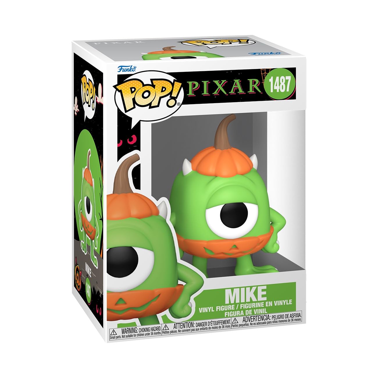 Funko POP! Disney: Pixar Halloween - Mike Wazowski - Pixar Collection - Collectable Vinyl Figure - Gift Idea - Official Merchandise - for Kids &