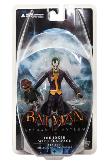 DC Direct Batman: Arkham Asylum Series 1: The Joker with Scarface Action Figure