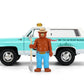 Jada Smokey Bear 1980 Chevy Blazer Die-Cast Car Toys - Smokey Bear Figure - Age 8+