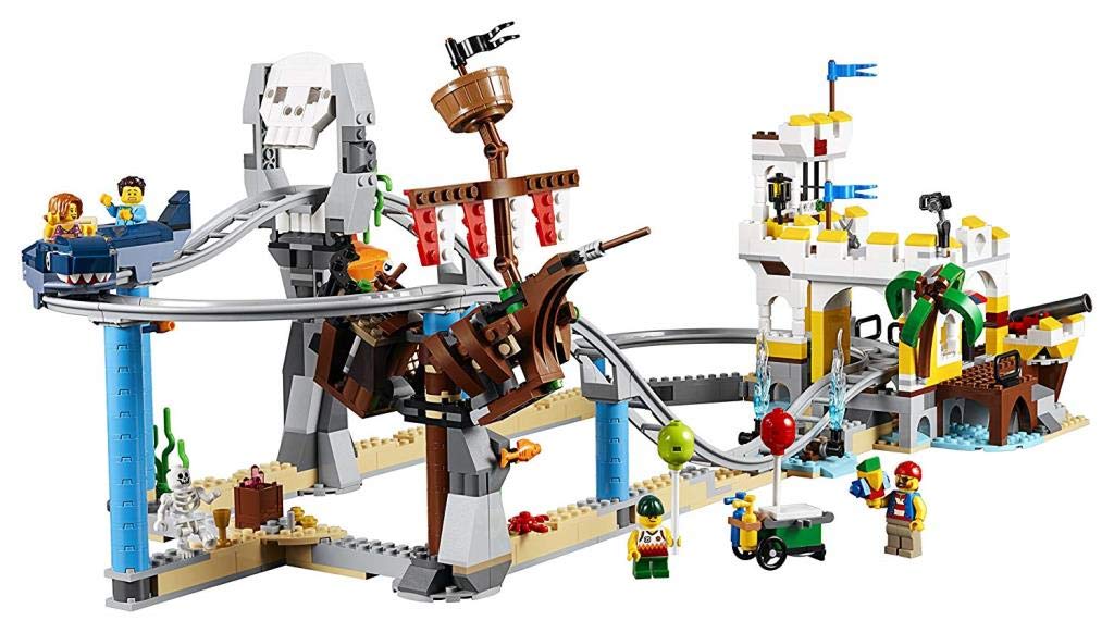 LEGO Creator 3in1 Pirate Roller Coaster 31084 Building Kit (923 Pieces)