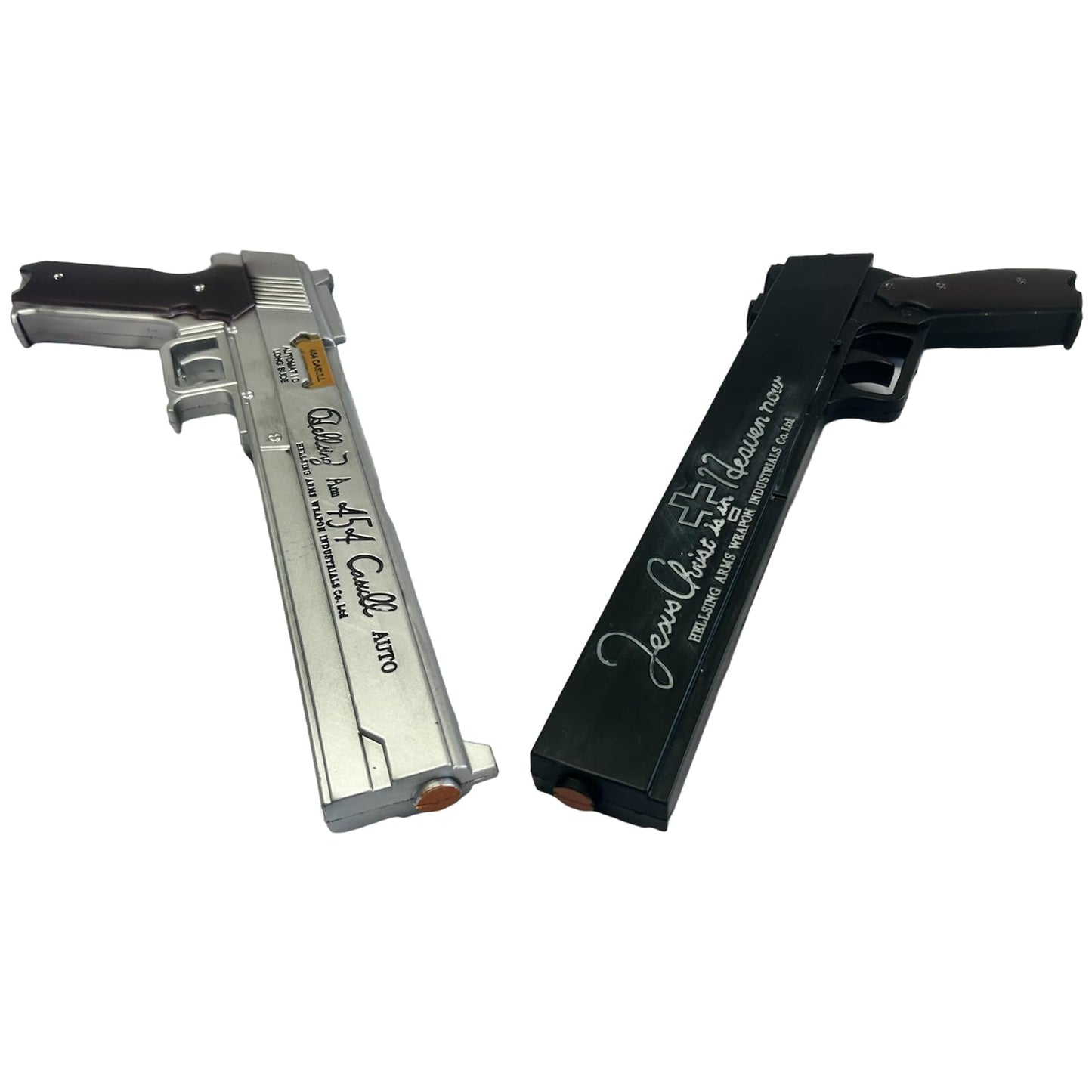 LALAPORT Hellsing ARMS Alucard 454 Casull Jackal Auto Prop Replica for Role Playing Cosplay Costume Halloween Xmas Gift (Casull + Jackal)