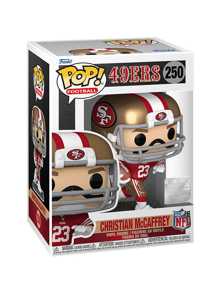 Funko Pop! Football: 49ers - Christian McCaffrey CMC Vinyl Figure