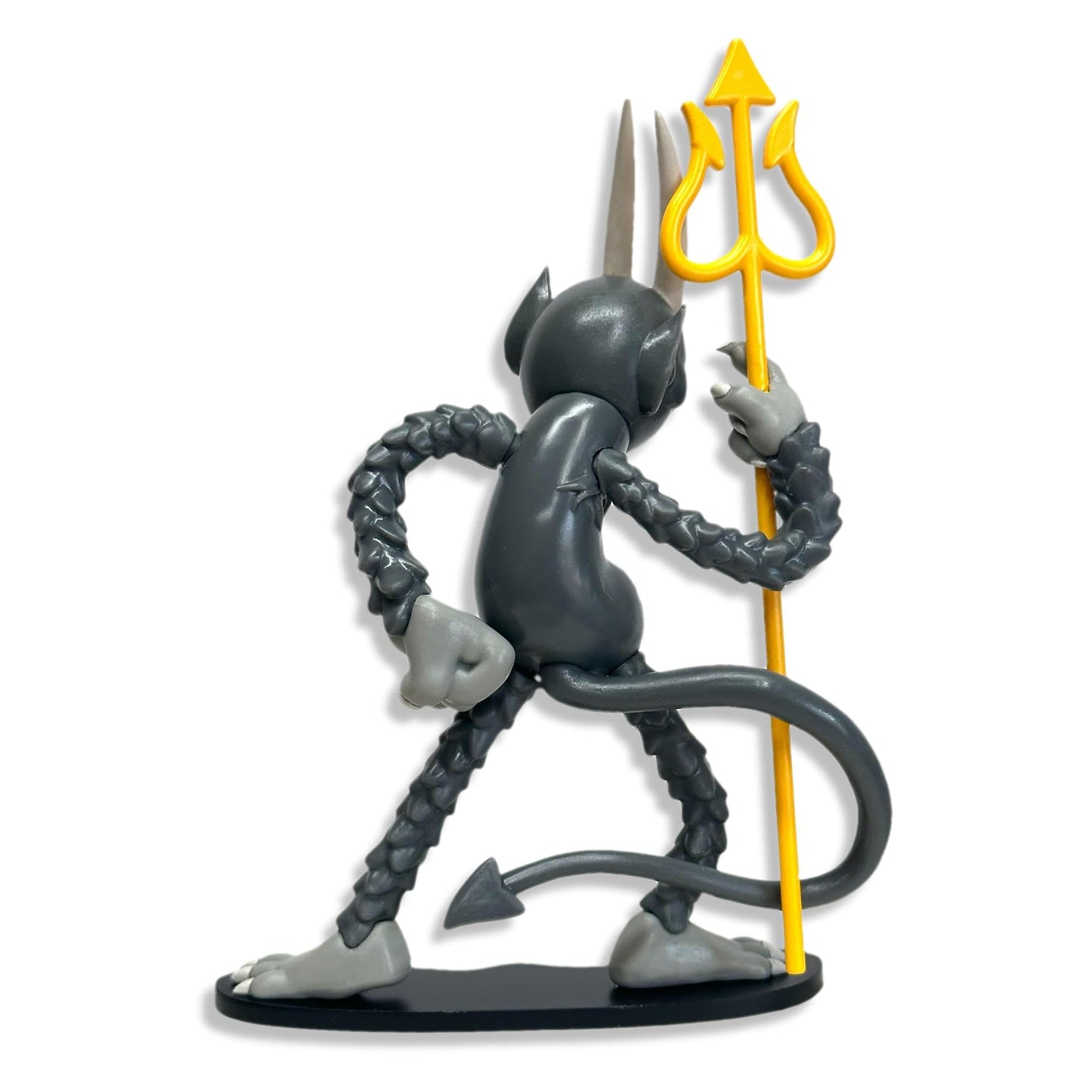 Toynk Cuphead The Devil Create-A-Figure 4-Inch Mini Adult Figure | Interchangeable Parts for Posing, Customization