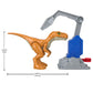 Fisher-Price Imaginext Jurassic World Dominion Atrociraptor 'Tiger' Dinosaur Toy with Removable Trap for Preschool Kids Ages 3 and Up
