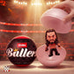 WWE Ballers Series 1(2 Pack) by ZURU - Official Licensed Product Surprise Unboxing Wrestling Collectible Sports Toy for Ages 3+