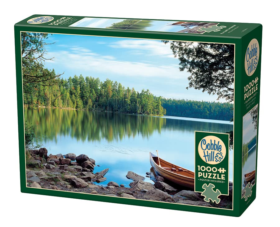 Cobble Hill 1000 Piece Puzzle - Nature's Mirror - Sample Poster Included