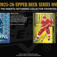 Upper Deck 2025-26 Series 1 Hockey Binder Starter Kit