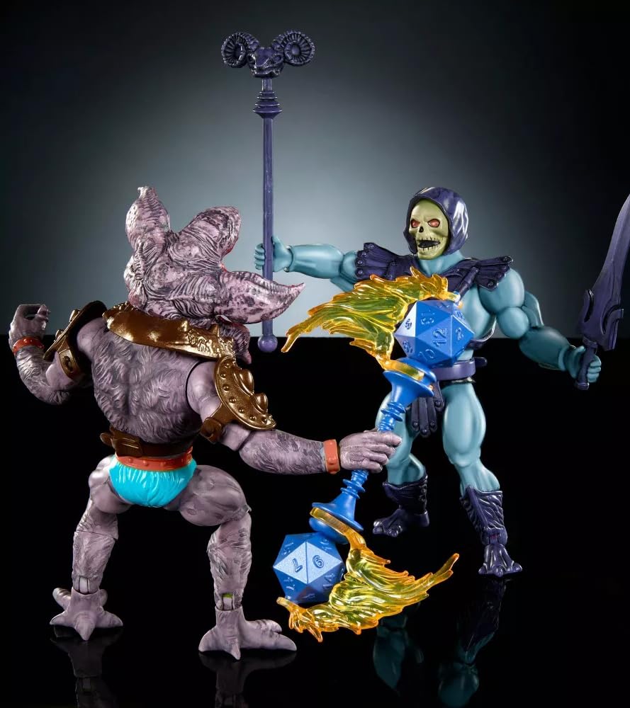 Masters of the Universe X Stranger Things Skeletor and Demogorgon Action Figure Set - 2 Pack