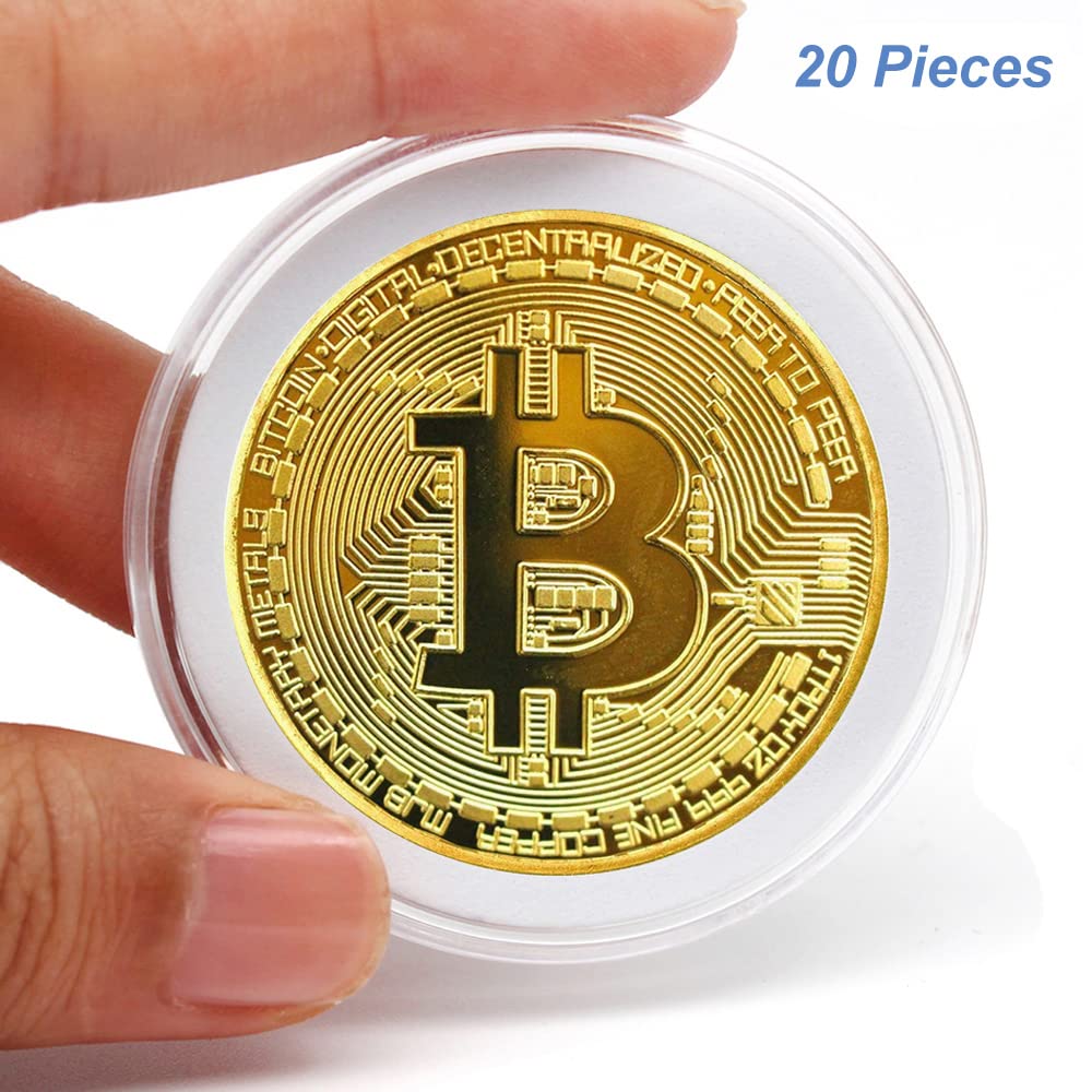 20pcs Clear Plastic Coin Capsules, Coin Collection Case of 5 Size with Adjustable Gasket for Coin Collection American Silver Eagle Liberty Coin &JFK