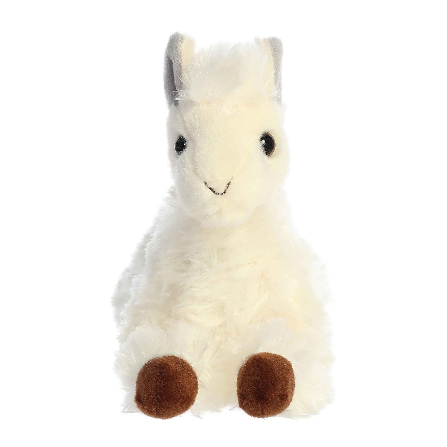 Aurora® Adorable Mini Flopsie™ Llama Stuffed Animal - Mini Companions Ready for Playful Adventures - for Kids All Ages, Toddlers, Adults, and Families