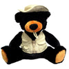 Wishpets Stuffed Animal - Soft Plush Toy for Kids - 10" Fishing Bear with Vest and Hat