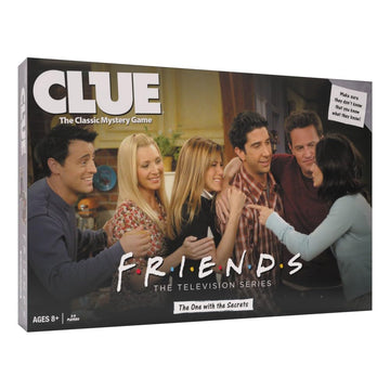 CLUE: Friends | Solve the Mystery in This Collectible Clue Game | Featuring Characters & Locations from Friends TV Sitcom Series | Officially-Licensed