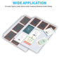 2088 Pockets Baseball Card Sleeves, JIQEZNL Premium 9 Pocket Trading Card Binder Sleeves for 3 Ring Binder, Double Side Card Protector Pages for