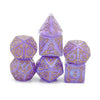 Foam Brain Games FBG1014 25 mm Castle Dice Game, Purple - Set of 7