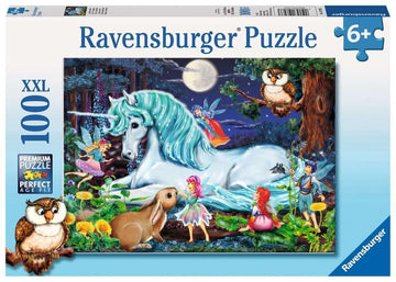 Ravensburger Enchanted Forest - 100 Piece Jigsaw Puzzle for Kids - Every Piece is Unique, Pieces Fit Together Perfectly