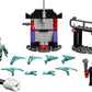 LEGO NINJAGO Epic Battle Set - Zane vs. Nindroid 71731 Building Kit; Ninja Toy Playset Featuring a Spinning Battle Toy, New 2021 (56 Pieces)