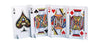 Creative Converting 4-Piece Stand Up Centerpiece Decorations, Card Night, Multicolor , One Size -