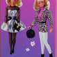 Fashion Avenue Blonde Doll Chic Barbie in Pink Satin