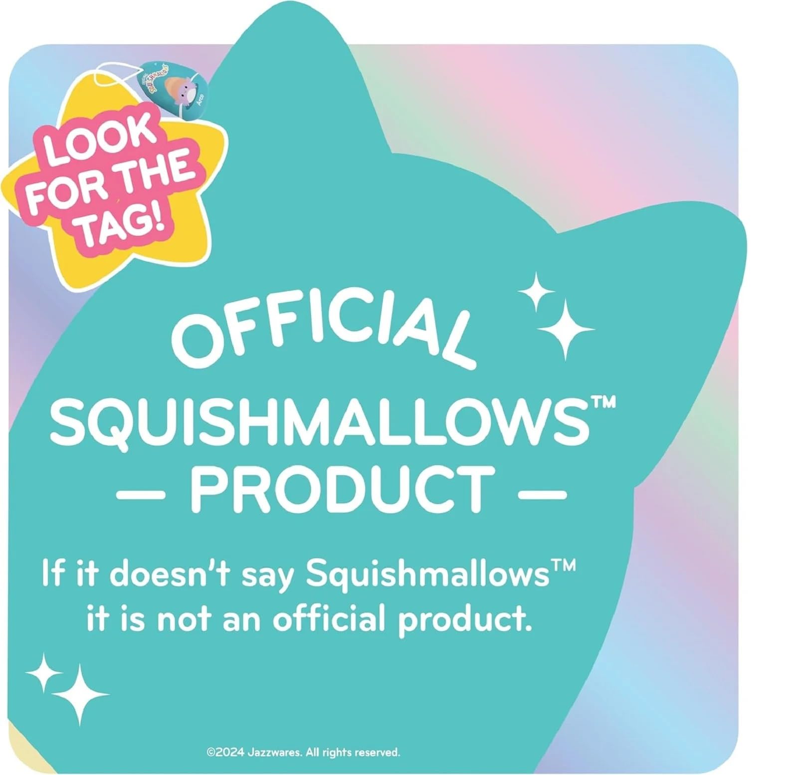 Squishmallows 2025 8-Inch Rudolph Christmas Squad Plush (Rudolph the Red-Nose Reindeer Holding Holly)