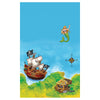 Creative Converting Buried Treasure Plastic Table Cover, 54 by 108-Inch