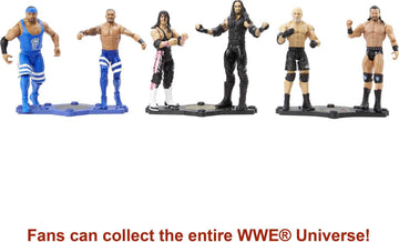 Mattel WWE Bret “Hit Man” Hart vs Undertaker Championship Showdown 2-Pack 6-inch Action Figures Friday Night Smackdown Battle Pack for Ages 6 Years