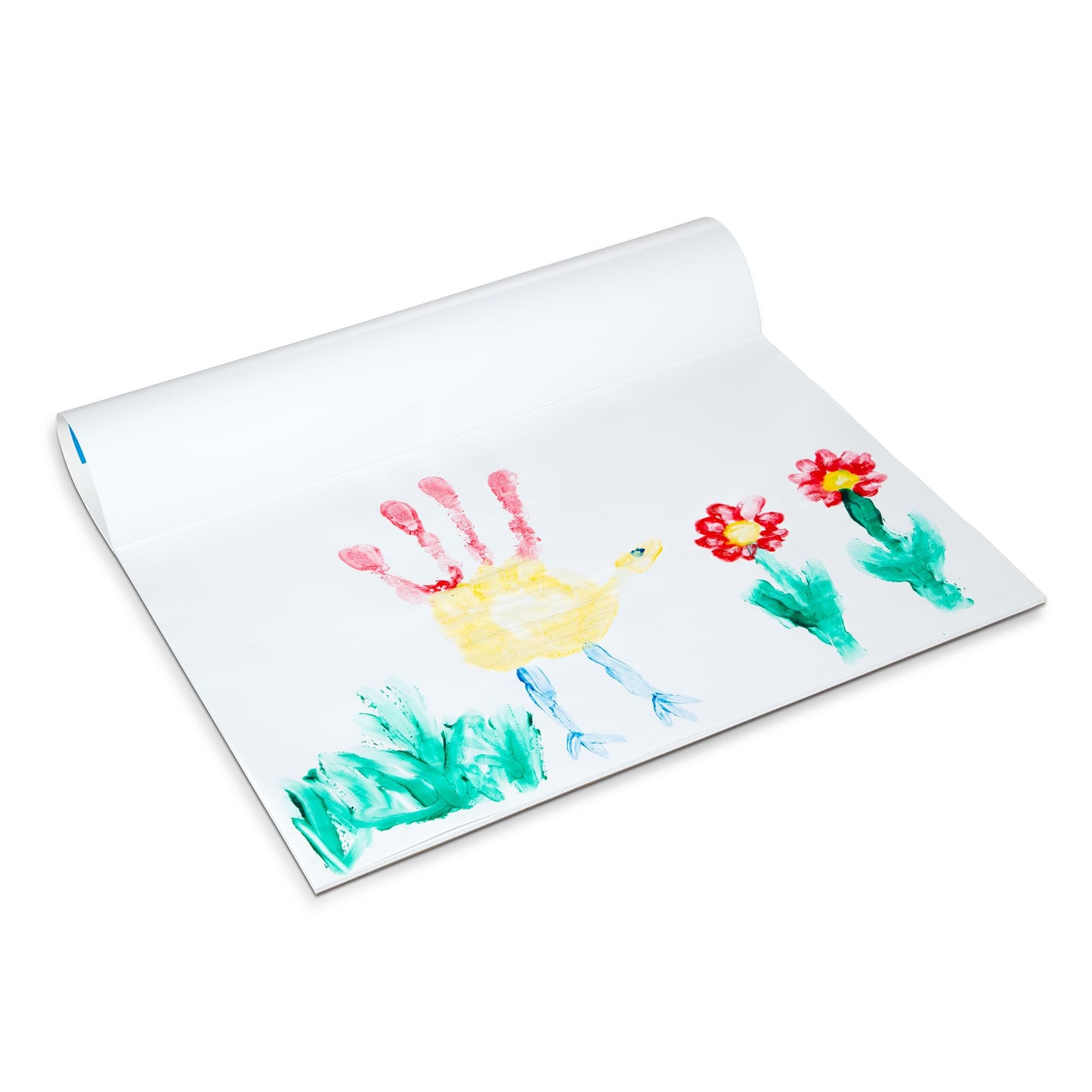 Melissa & Doug Finger Paint Paper Pad (2-Pack, 50-Sheets Each) - 12x18 Inch Art Paper for Kids Activities, Arts and Crafts, and Homeschool Essentials