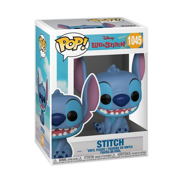 Funko Pop Disney: Lilo & Stitch - Smiling Seated Stitch, Standard - Collectable Vinyl Figure - Gift Idea - Official Merchandise - Toys for Kids &