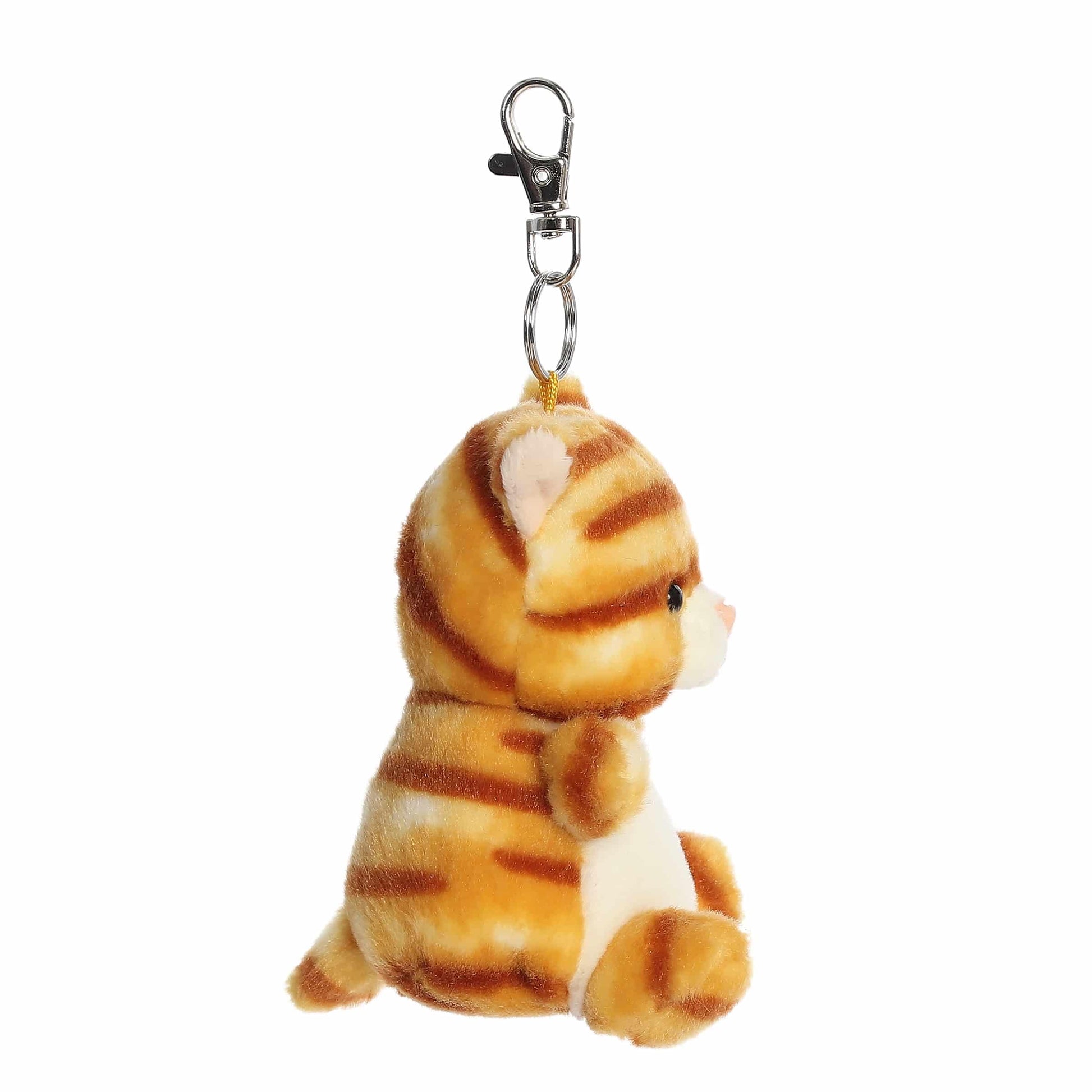 Aurora® Adorable Palm Pals™ Meow Kitty™ Clip-On - Fun Collectible Plush for Kids and Adult Collectors - Perfect for Decorating Rooms and Birthday