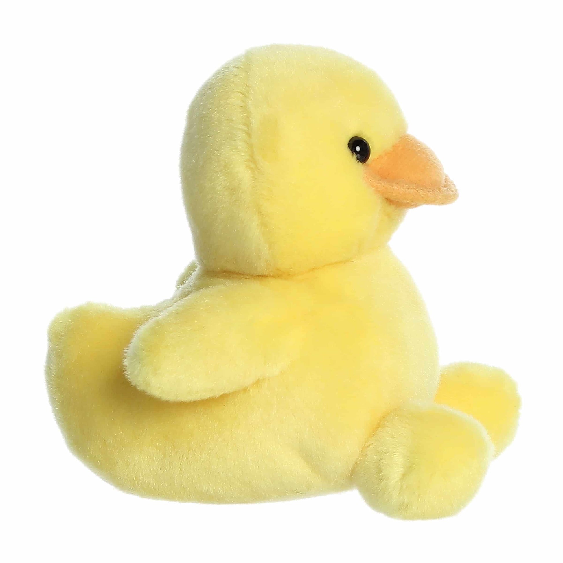 Aurora® Adorable Palm Pals™ Tubby Rubber Ducky™ Stuffed Animal - Fun Collectible Plush for Kids and Adult Collectors - Perfect for Decorating Rooms