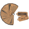 Fun Express Top 50 Bible Verses on a Ring - Educational Bible Learning Tool for Kids - Bible Study Sunday School Religious Education & Faith-Based