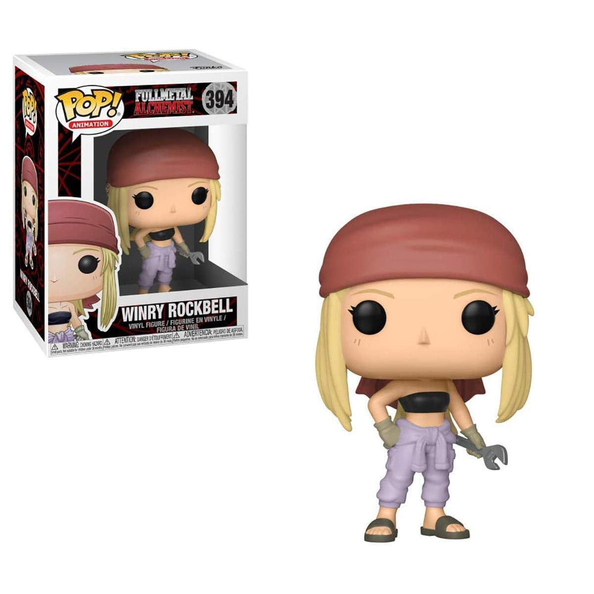 Funko Pop Animation: Full Metal Alchemist - Winry Collectible Figure, Multicolor