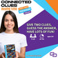 Connected Clues Rhyme Time - A Party Game for Clever Friends | Phrase Guessing Fun Based on The Popular Game Show Category | Play Standalone or Mix