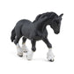 Papo - Black Shire Stallion Figure - 3 Years + - Horses Collection