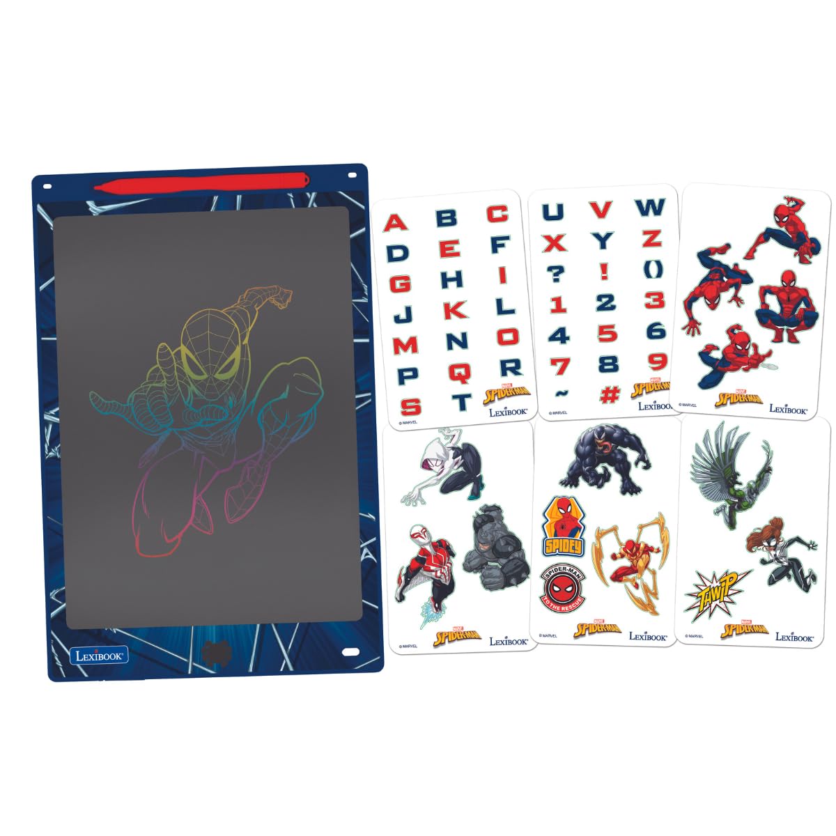 LEXiBOOK, Spider-Man Magic Slate, CRT10SP