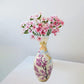 3D Puzzle Vase Flower Vase for Adults Made by 160 Curved Plastic Puzzle
