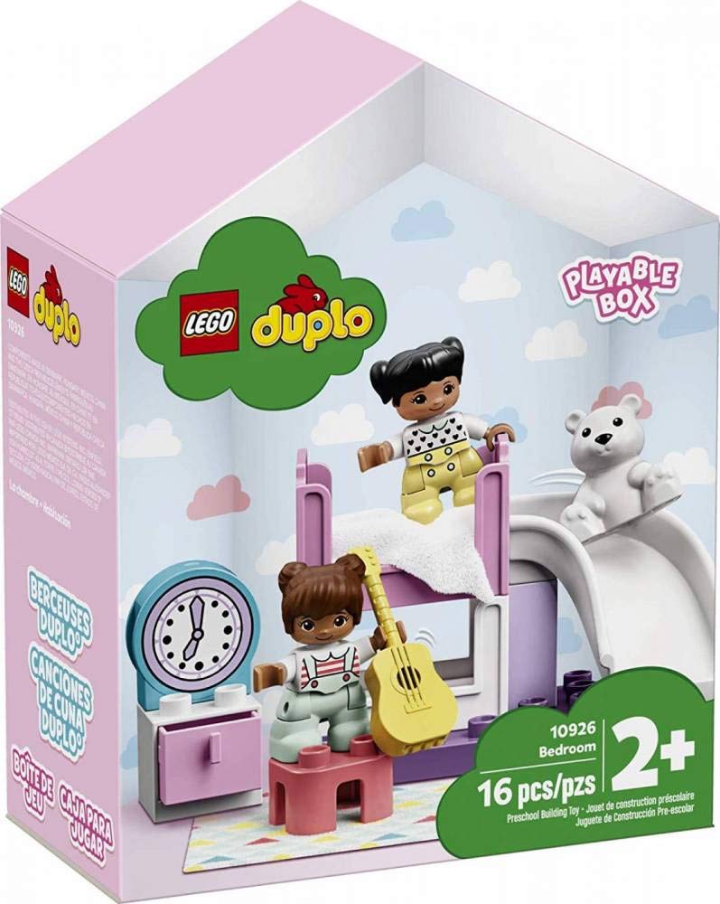 LEGO DUPLO Town Bedroom 10926 Kids’ Pretend Play Set, Developmental Toddler Toy, Great for Kids’ Learning and Play (16 Pieces)