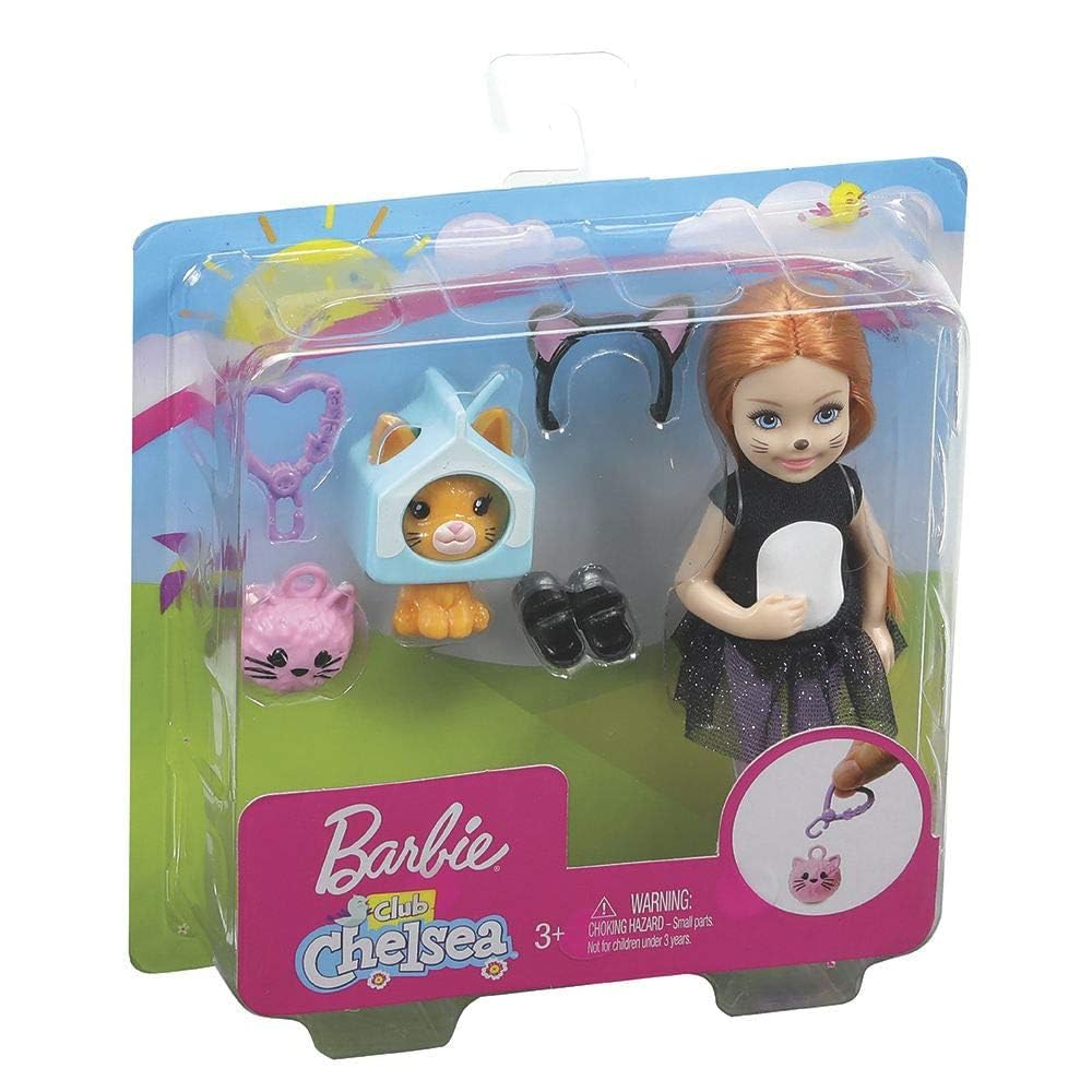 Barbie Club Chelsea Dress-Up Doll in Unicorn Costume, 6-inch