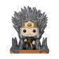 Funko POP! Deluxe: House of The Dragon - King Viserys Targaryen on Throne - Collectable Vinyl Figure - Gift Idea - Official Merchandise - for Kids &