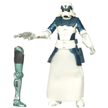 Star Wars Year 2009 Legacy Collection Droid Factory Series 4 Inch Tall Action Figure - BD48 Episode V Concept Art SNOWTROOPER with Blaster Pistol,