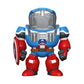 Funo Pop! Bitty Bots: Marvel - Captain America Mech with Captain America - 0.9 Inch and 4.7 Inch (11.9 Cm) - Television Collectable - Gift Idea - Toys