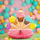 Fun Express - I Scream For Ice Cream Centerpiece for Birthday - Party Decor - General Decor - Centerpieces - Birthday - 1 Piece